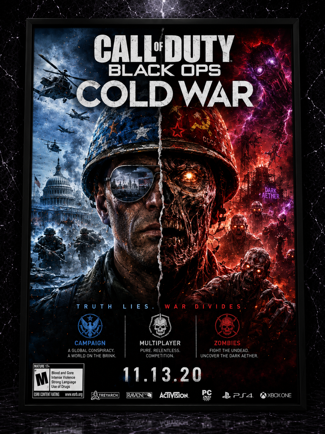Call of Duty: Black Ops Cold War Premium Poster