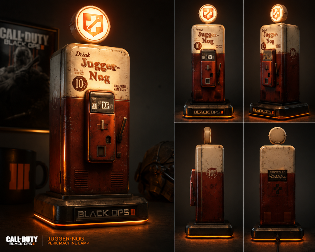 Jugger-Nog Lamp — Call of Duty Perk Edition